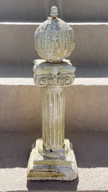 Vintage Architectural Salvaged Object for Decor or Garden Post