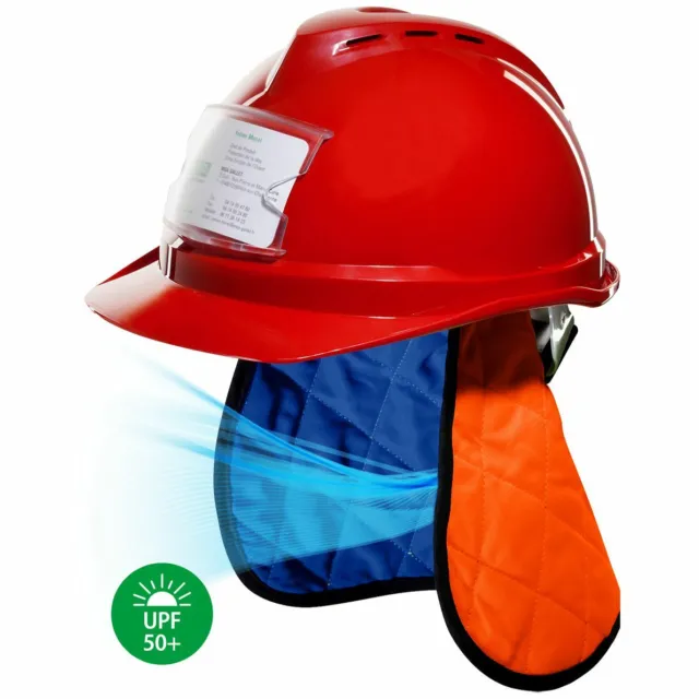 Inserto raffreddamento casco MSA con protezione collo integrata
