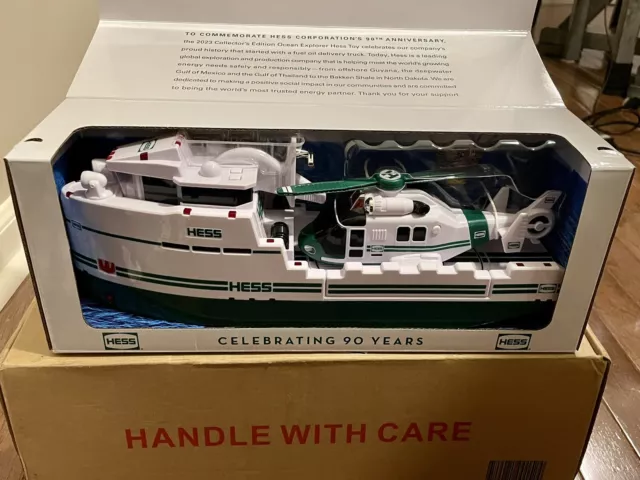 Sold Out Hess Toy Truck 2023 Collectors Edition Ocean Explorer