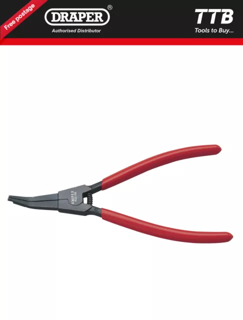 Draper Knipex 45 21 200 200mm Circlip Pliers for 2.2mm Horseshoe Clips 54219