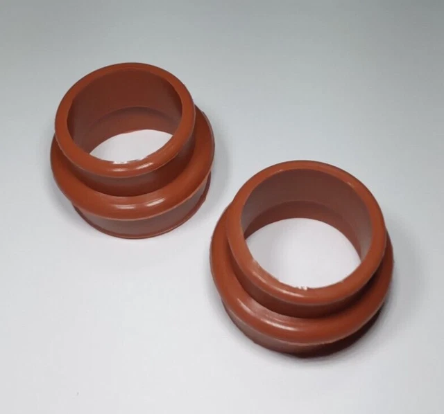 SILICONE DUAL PORT Intake Manifold Boots Volkswagen T1 Bug & Ghia 1971