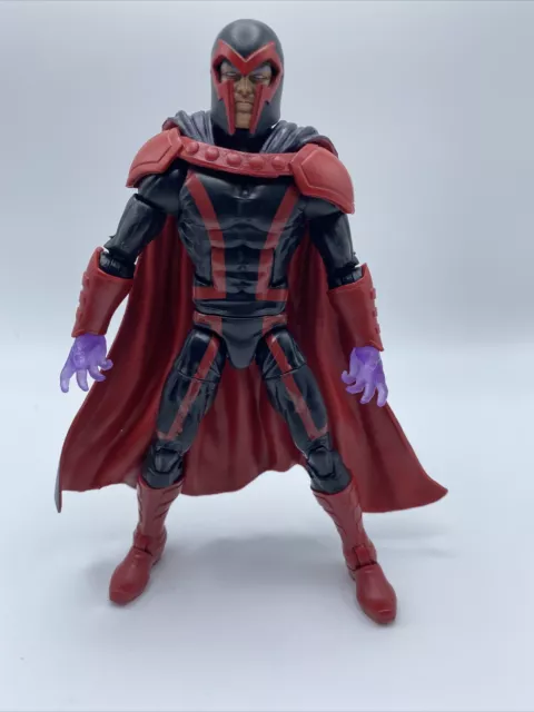 Marvel Legends 6" Red and Black Suit MAGNETO Figure X-Men Apocalypse BAF