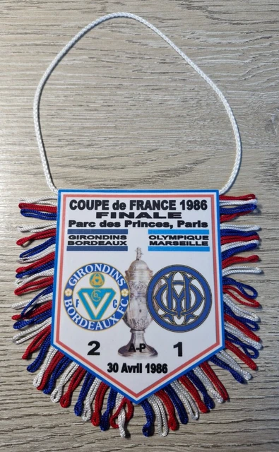 Cdf 1988 32ème Bordeaux Nantes (Fanion) - Matches France