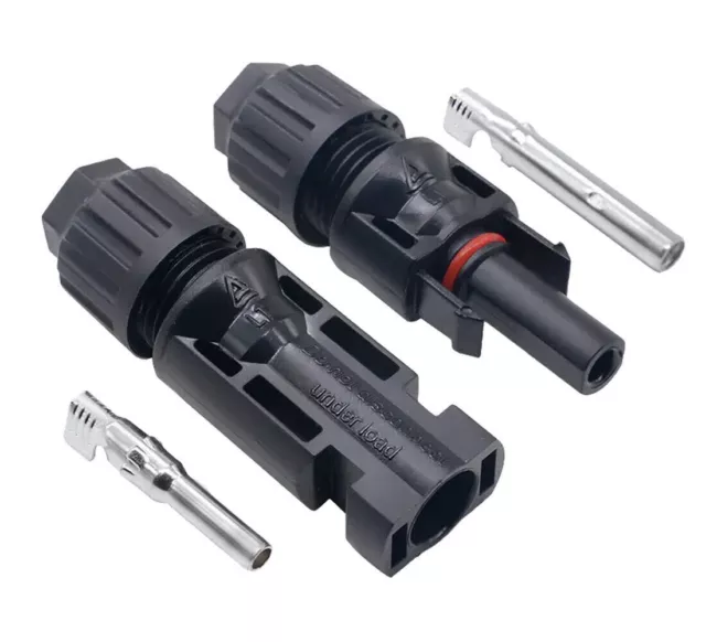 PV Solarstecker für MC4 Stecker Solarkabel 6mm² 4mm² Buchse Kupplung Verbinder