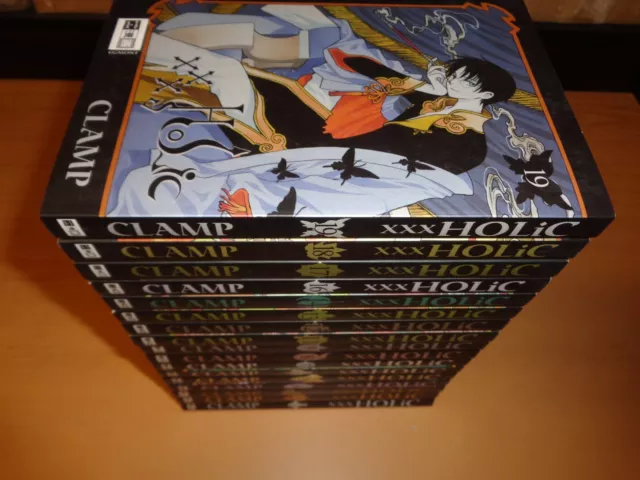 XXXHolic Nr.1-9,11-14,16-19 Manga (Egmont) deutsch Clamp XXX Holic