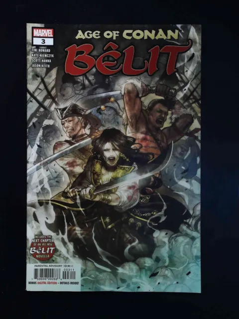 Age Of Conan Belit #3  Marvel Comics 2019 Vf/Nm