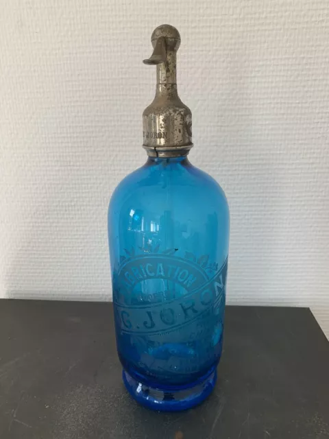 ancien siphon bouteille eau de seltz pharmacie pharmacien chimiste