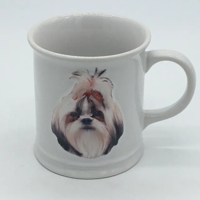 Shih Tzu Dog 3D Coffee Mug Cup 2002 XPRES Best Friend Originals Barbara Augello