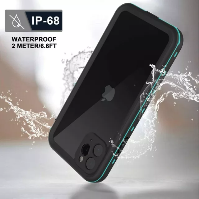 For iPhone 11 / 11  Pro Max Phone Case Cover Fre Waterproof Shockproof Protector 2