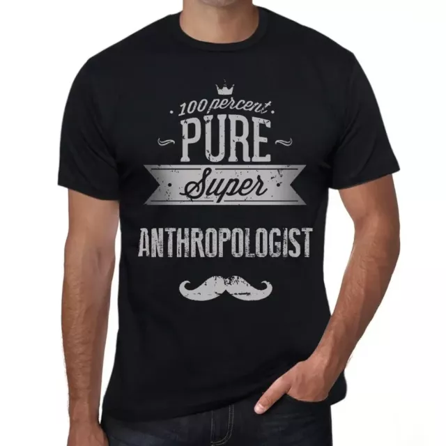 Camiseta Estampada para Hombre 100% Puro Super Antropólogo – 100% Pure Super