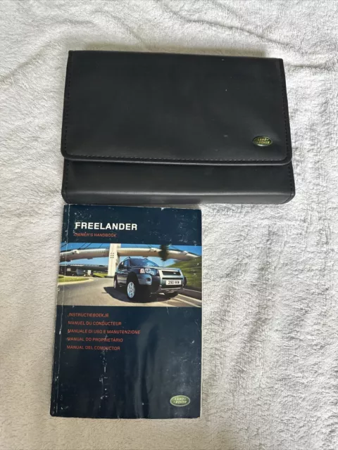 Land Rover Freelander  Handbook Owners Manual Wallet 2003-2006 Pack 21