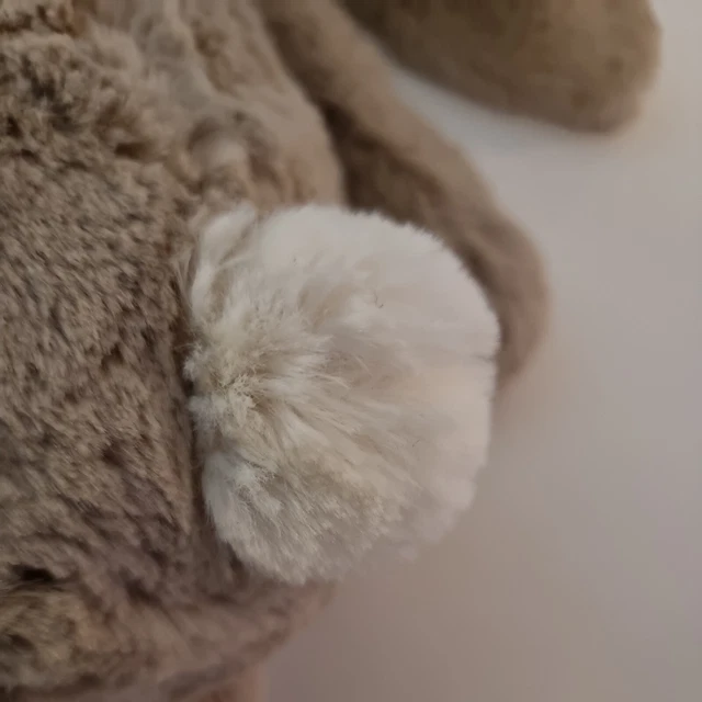 JELLYCAT MEDIUM BASHFUL Bunny Brown Beige Baby Soft Toy Rabbit Plush £