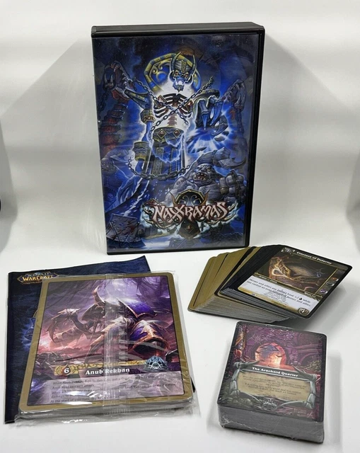 Upper Deck 2009 World of Warcraft Naxxramas Raid Deck Trading Card Game *READ*