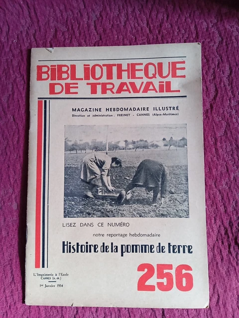 6-12 Ans - BT Bibliothèque De Travail N° 1. Février 1932. Histoire Du Vehicule Chariots Et Carrosses C Freinet A Carlier 1219150471