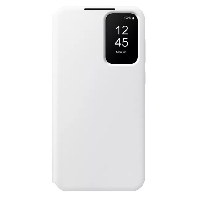 Original Samsung Smart View Wallet Case Cover  EF-ZA556 Galaxy A55 White Weiß