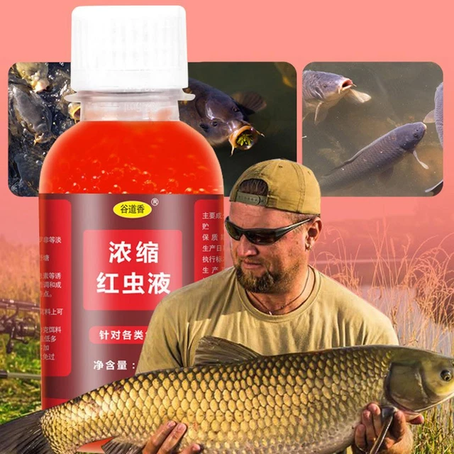 Spray Attractif Poissons - Appât Naturel Concentré - Pour Carpe, Truite, Eau Douce/Salée - 30ml