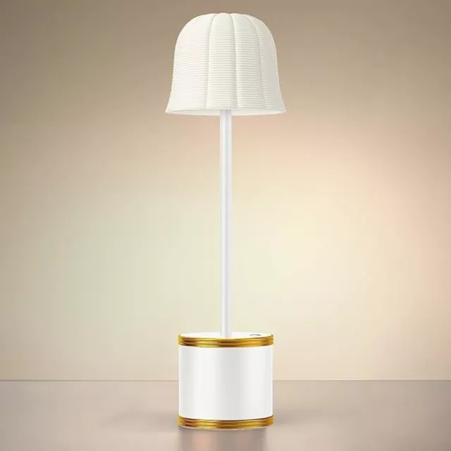 Flower LED Desk Lamp Small Cordless Table Lamp 5000mAh Rechargeable