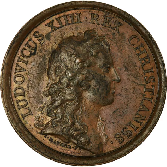 [#713691] France, Médaille, Louis XIV, Prise de plusieurs Villes en Flandre, 165