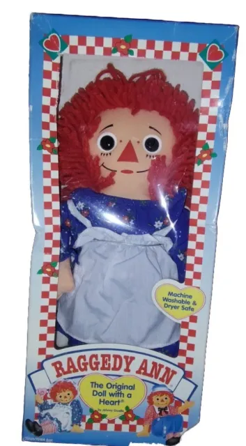 RAGGEDY ANN & ANDY 1996 by Johnny Gruelle The Original Doll With a Heart, O.B.