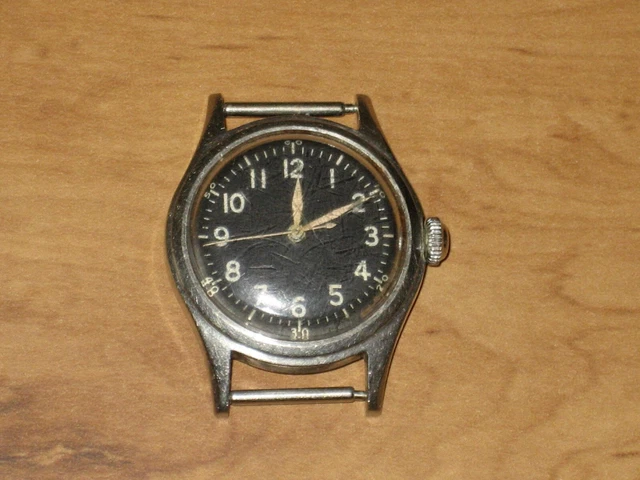 Molto Caldo A Mano A Maglia Tradizionale Tappo Nero Orologio Beanie - Foto 2