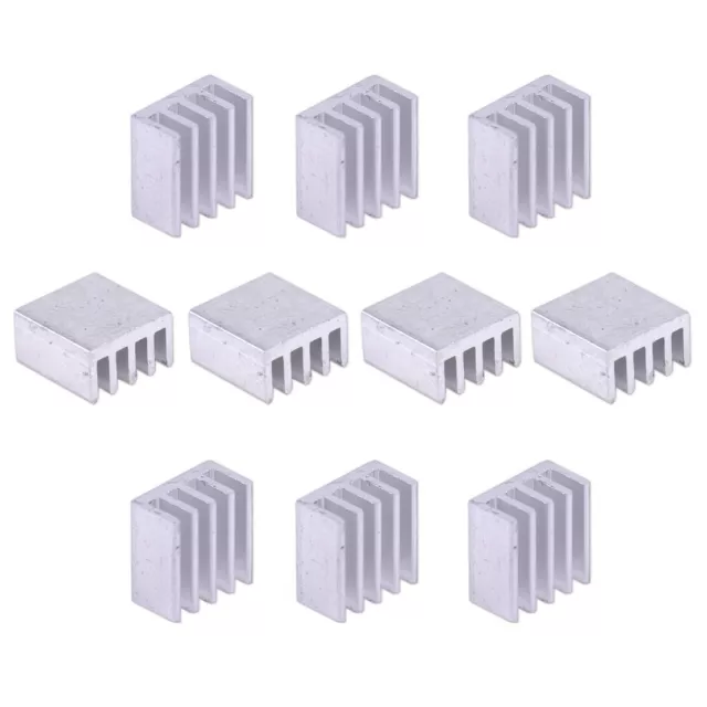 30x Aluminum Heat Sink Cooling Fin pour Computer Memory Chip Power IC 8.8X5mm Nm