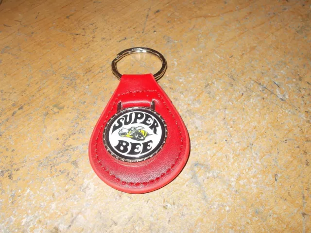 2007 2008 2009 2010 2011 2012 2013 Dodge Charger Super Bee Keychain New Red