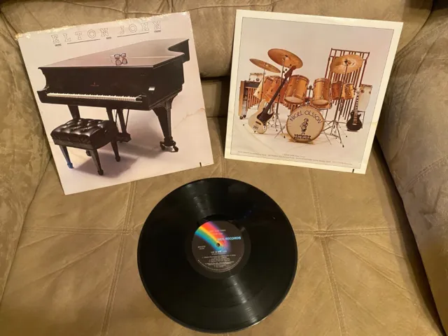 Elton John Here and There Live in London Royal New York MSG MCA-2197 Vinyl 1976