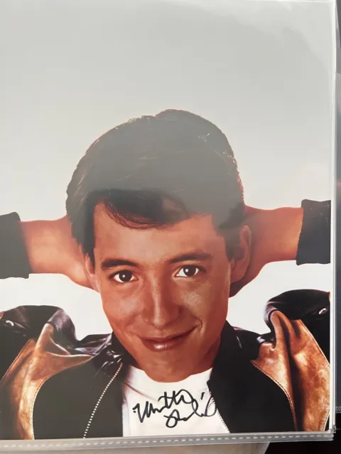 Matthew Broderick Signed Ferris Bueller’s Day Off 8x10 Photograph COA