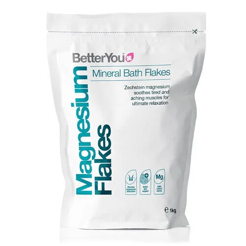 Magnesium Flakes 35.27 Oz By Betteryou