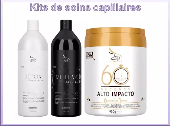 Zap Kit Me Leva Noir 2x1L  + Mascara High Alto Impacto 950g