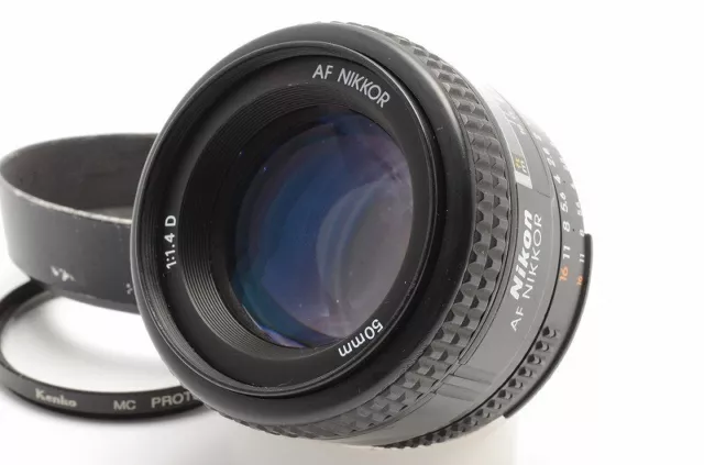 "As-is Read" Nikon AF Nikkor 50mm F/1.4 D Standard Lens From Japan 747B
