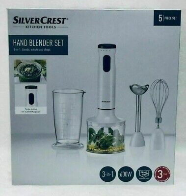 silvercrest 3 in 1 hand blender set