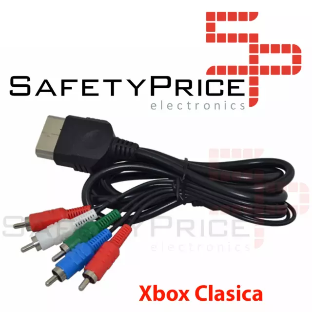 Cable componentes HD Xbox clasica alta definicion AV 720p REF809