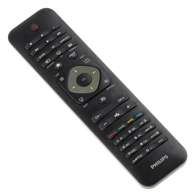 Télécommande Originale Philips YKF319-003 QWERTY Pour TV 42PFL7108 Et Autres - Occasion