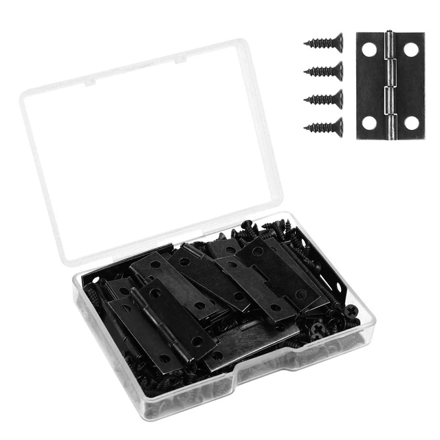 Charnière Invisible 2 Pièces – Déport 35 Mm, 8 Mm, 90°, Avec Cale Pour Porte Placard