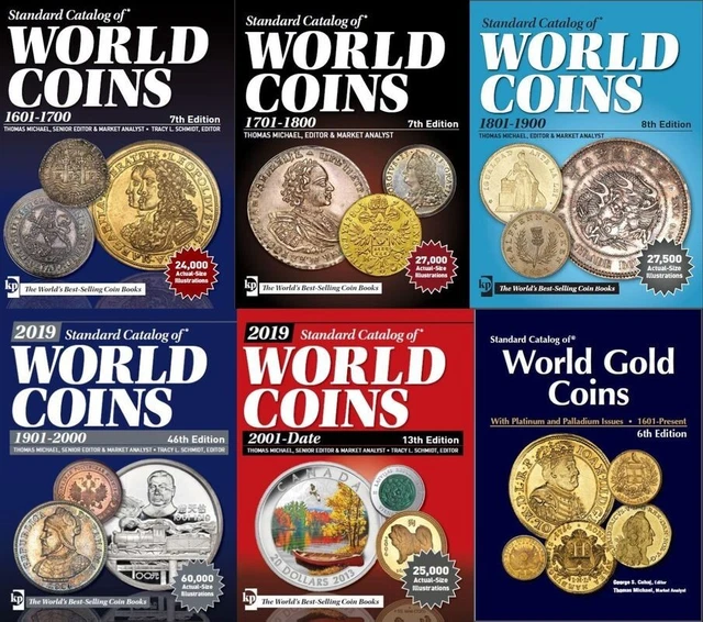 Micro memory card  Standard Catalogs of World Coins 6 issues