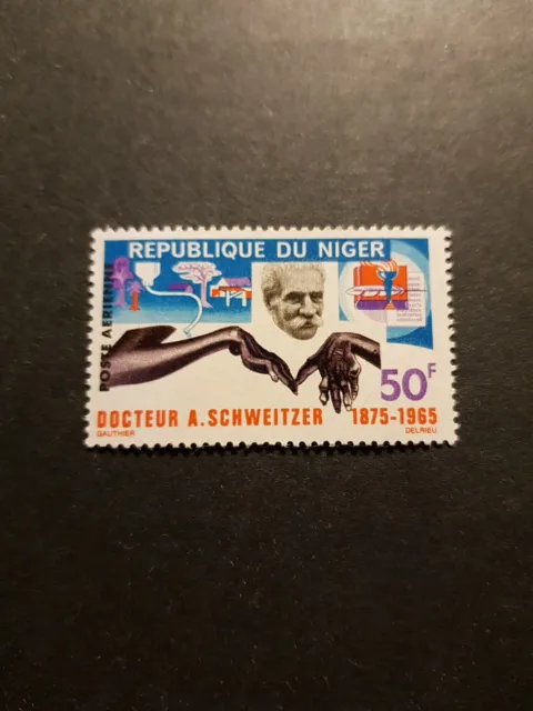 Stamp Niger Albert Schweiter Post Aerial Pa N° 54 New Luxury MNH 1966