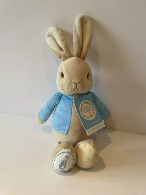 My First Peter Rabbit Plush Soft Baby Toy 26cm Beatrix Potter, Rainbow Designs