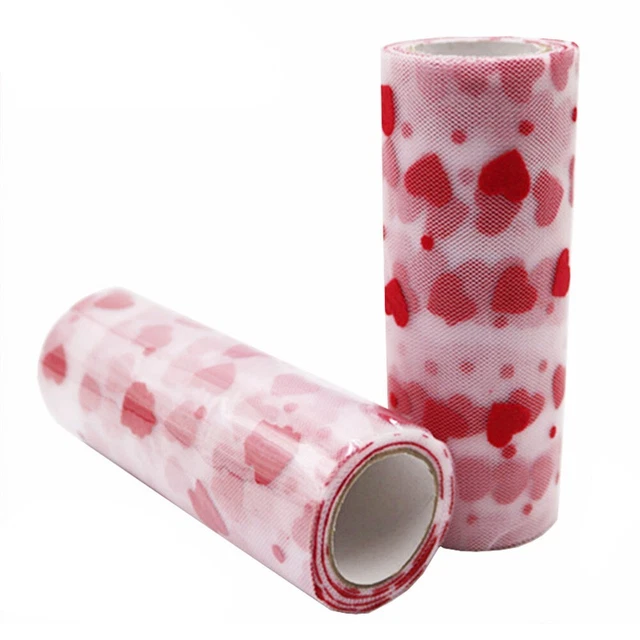 Einfach Frisch Für Geschenkverpackungen Handwerk Polyester Stoffvorräte Tüll