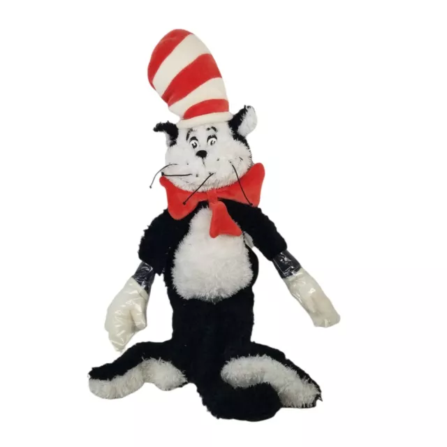Dr Seuss Cat in the Hat Plush Stuffed Animal Manhattan Toy 2001 Plush Retired