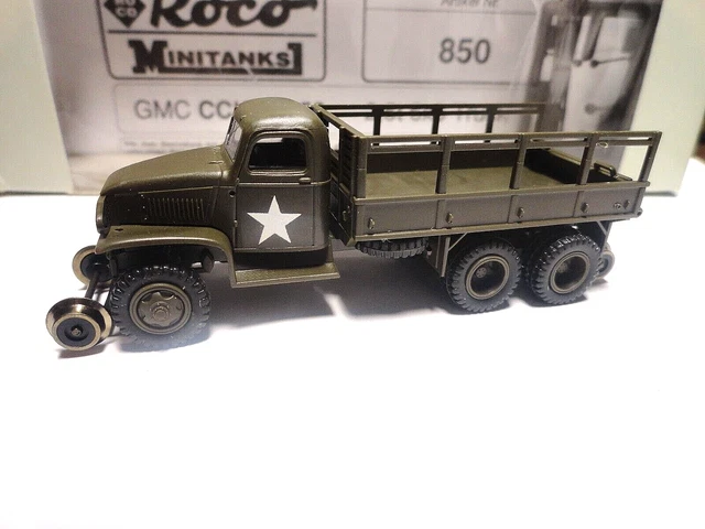 Roco  Minitanks Special 850 CCKW rail adapter  LIMA 35 original 1/87 HO