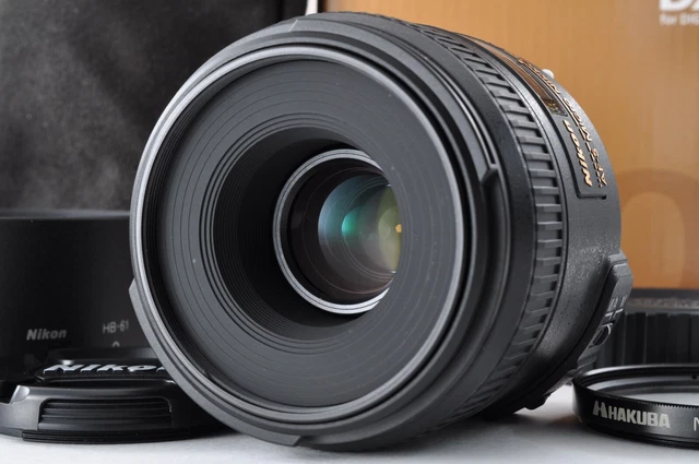 Nikon AF-S Nikkor 40mm f/2.8 G DX SWM Micro Lens Hood w/Box Near Mint Fm Jp #682