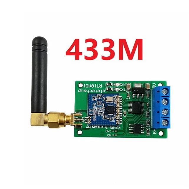 Modulo Ricetrasmettitore 433 MHz UART DTU - Per Telecamere PTZ E Domotica - Foto 7