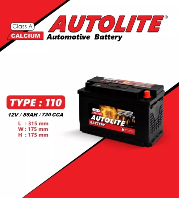 Car Battery Type 110 85Ah 12V Ford Transit 2.2 80Ah 115