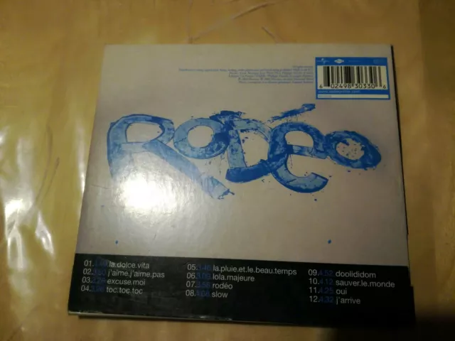album CD Zazie, Rodeo, 12 titres