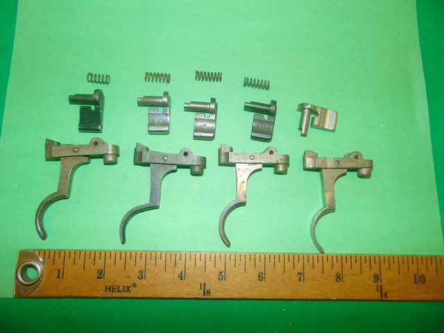 Gunsmith's lot of Mauser 98 Triggers and safeties
