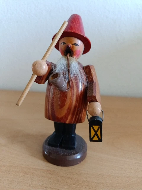 Räuchermännchen Nachtwächter 14 cm Sammlung Erzgebirge Räuchermann Raachermannel