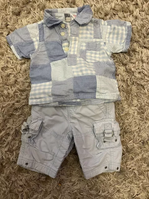 Baby Boys, Authentic, Clothing, 2 Items, Outfit, 0-3 Months, Baby Gap