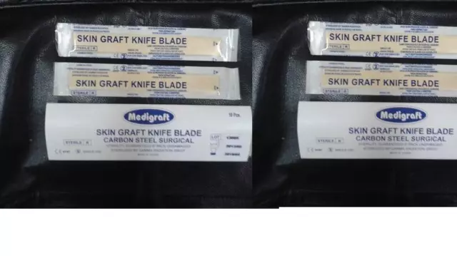 Skin Graft Blade Medigraft 30 Pc Sterile Sealed Pack Brand New