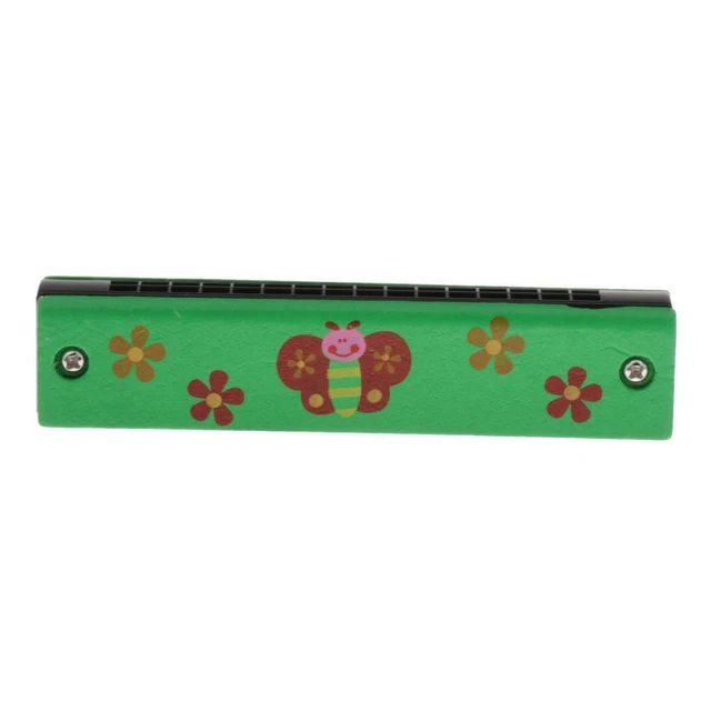 Harmonica peint 16 trous pour instrument de musique d'éducation précoce pour